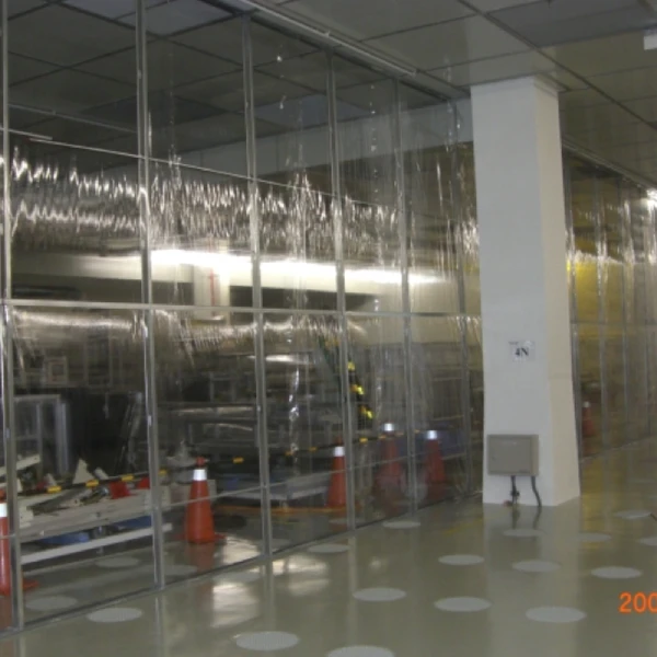 Antistatisches PVC-Reinigungskabine / ESD-PVC-Streifen-Vorhanggehäuse